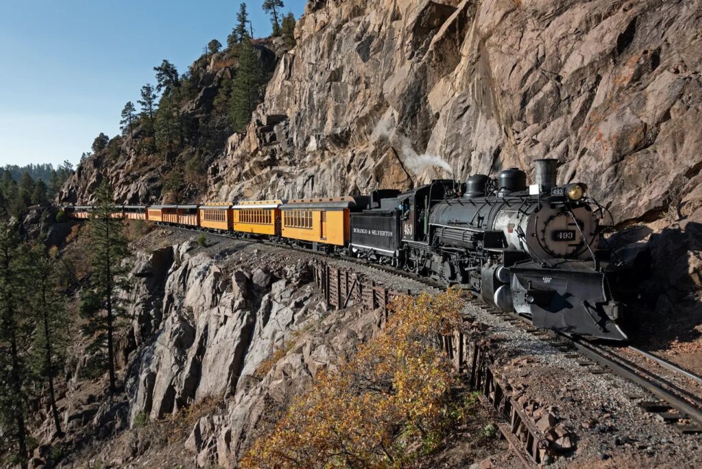 Durango & Silverton Narrow Gauge Railroad, Colorado US train journeys 