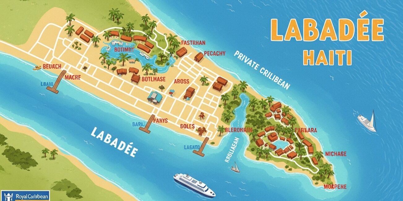 labadee haiti map