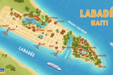 labadee haiti map